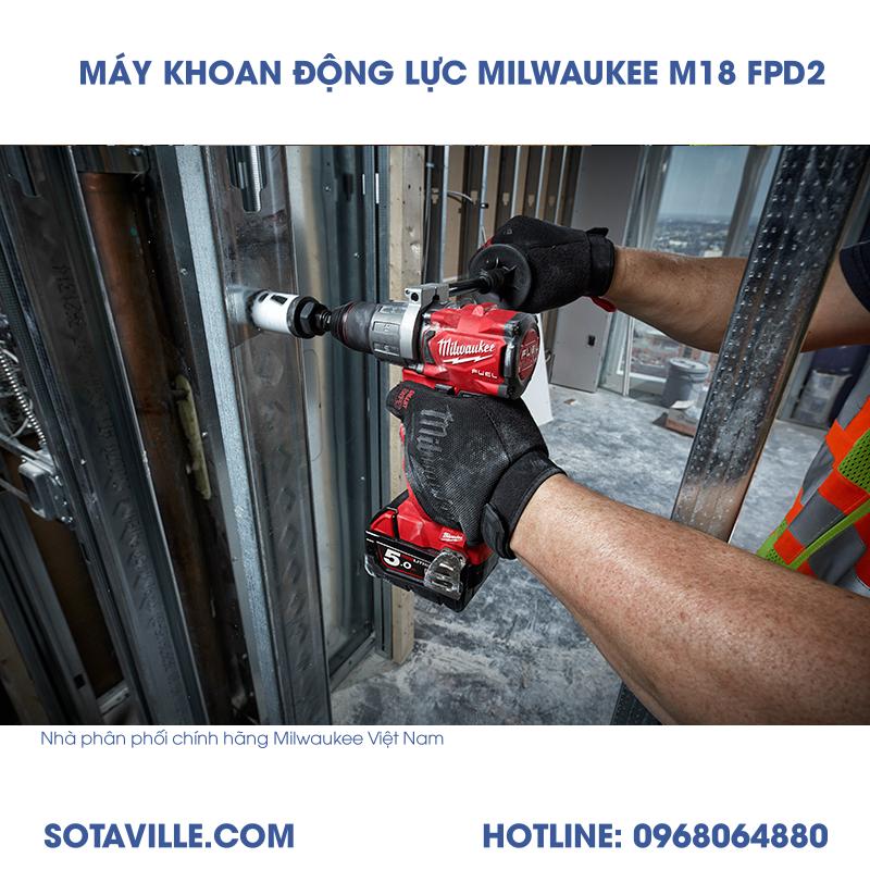 MÁY KHOAN MILWAUKEE M18 FPD2-502C
