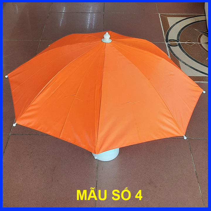 Ô Dù Đội Đầu Câu Cá, Du Lịch, Chụp Ảnh - Dù Nón Đội Đầu Cao Cấp