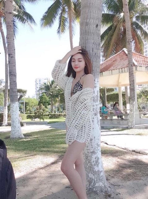 [HÌNH CHỤP THẬT + KHÁCH FEEDBACK] Set bikini tam giác basic da beo sexy