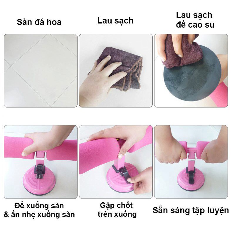 Dụng cụ tập bụng đa năng tại nhà