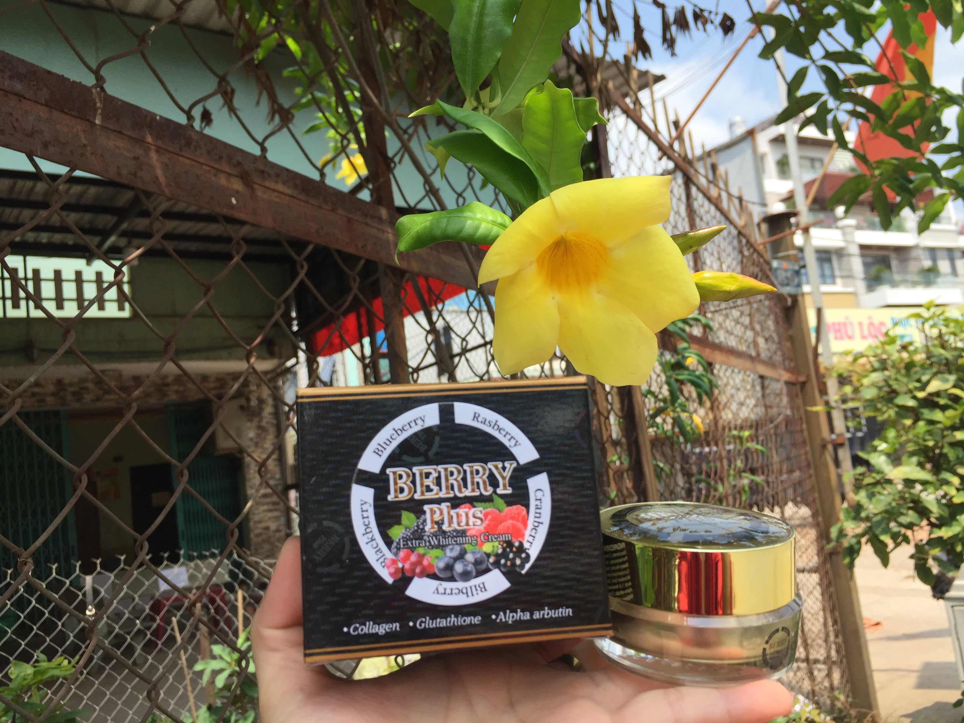 Kem ngăn nám, sạm da 4k berry plus 20 gram
