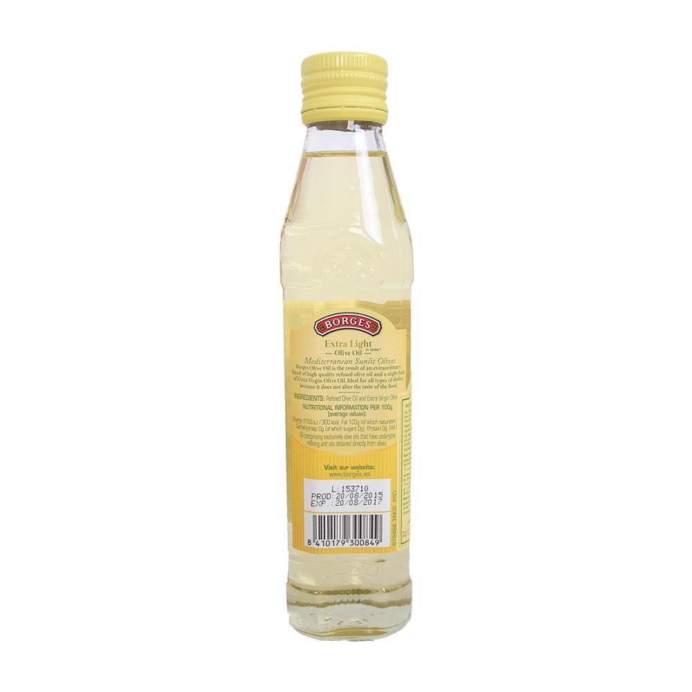 Dầu Olive Borges Nguyên Chất 250ml (Không Mùi)