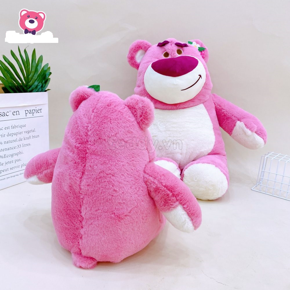 GẤU BÔNG DÂU LOSTO NGỒI MÙI THƠM DÂU