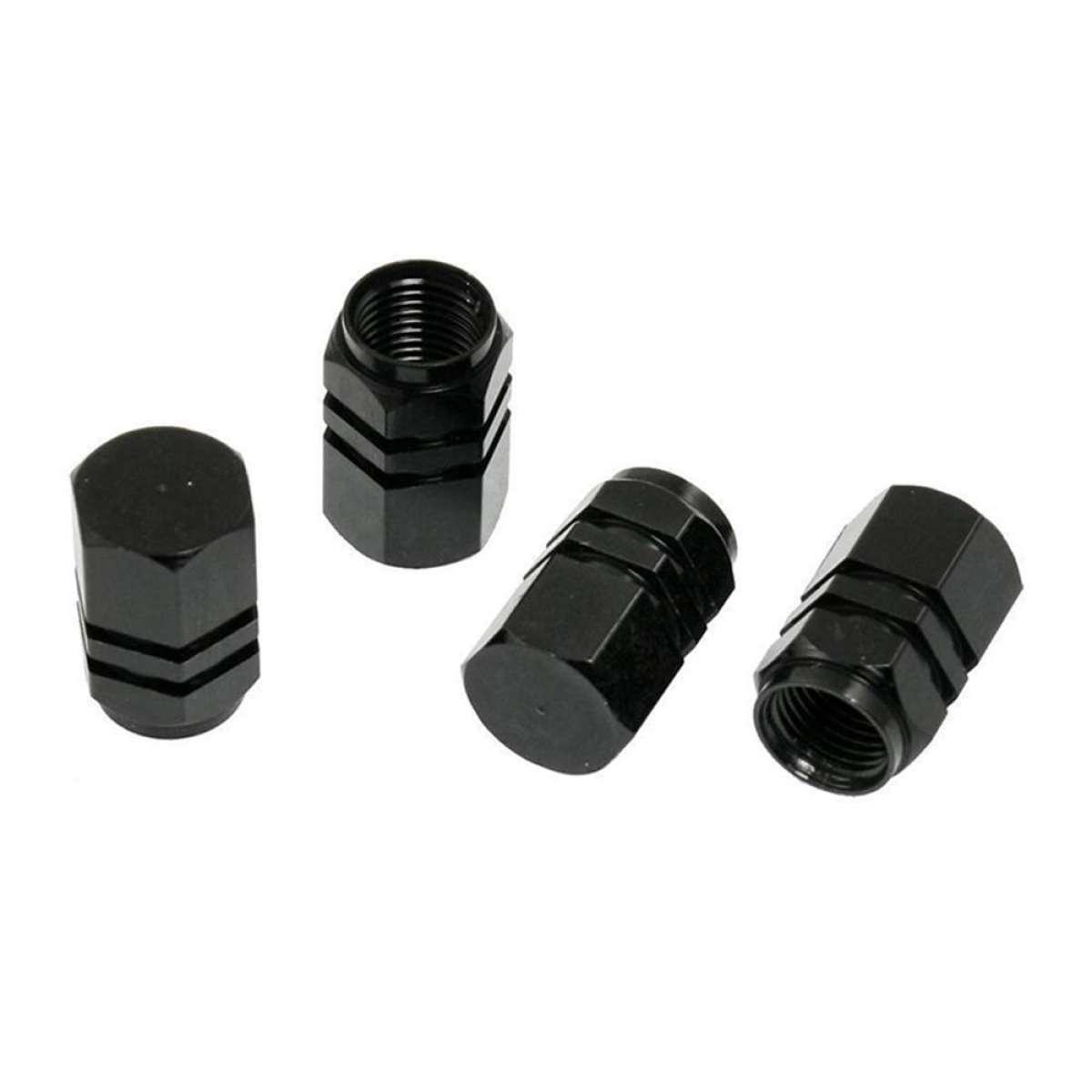 Bộ 4 ốc - nắp chụp chân van, đầu vòi xe hơi, xe máy, ô tô chất lượng cao chống rỉ nhiều màu - bộ 4 nắp Xanh