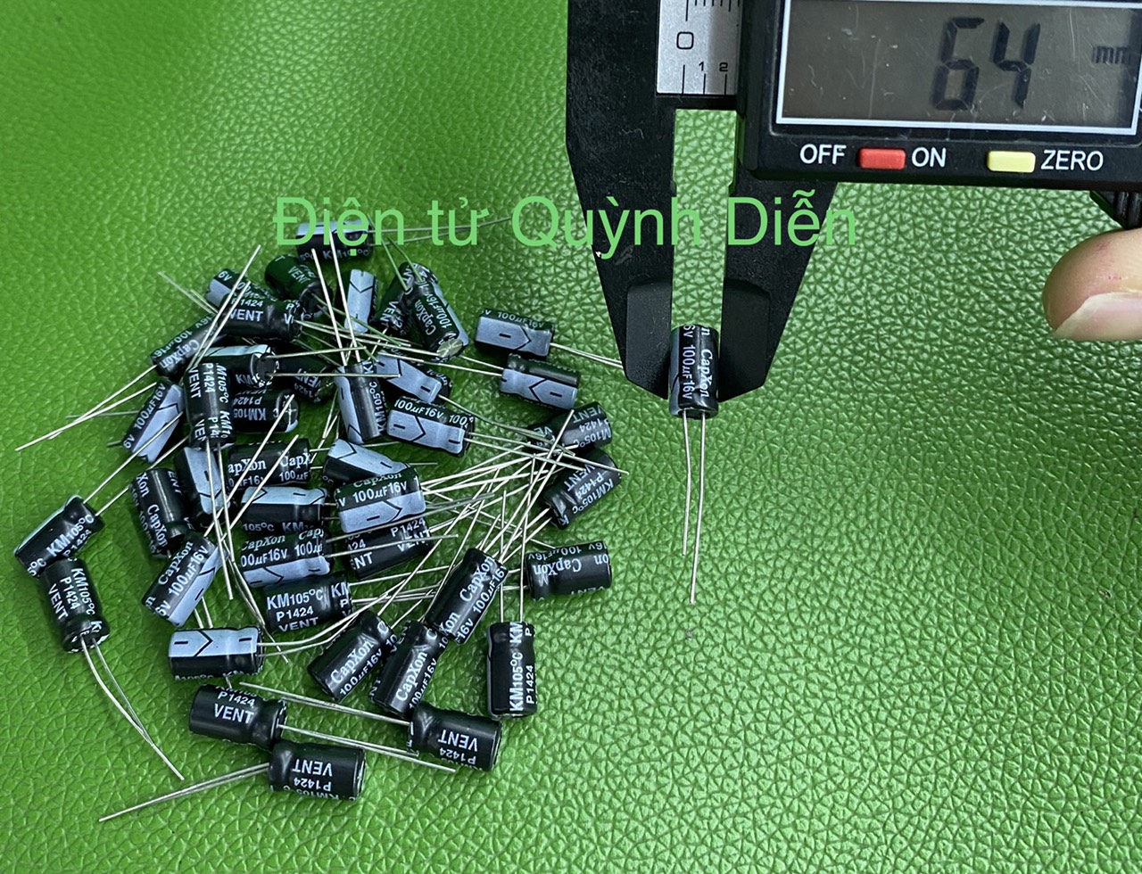Combo 100 Con Tụ hóa 100uF 16V CAPXON