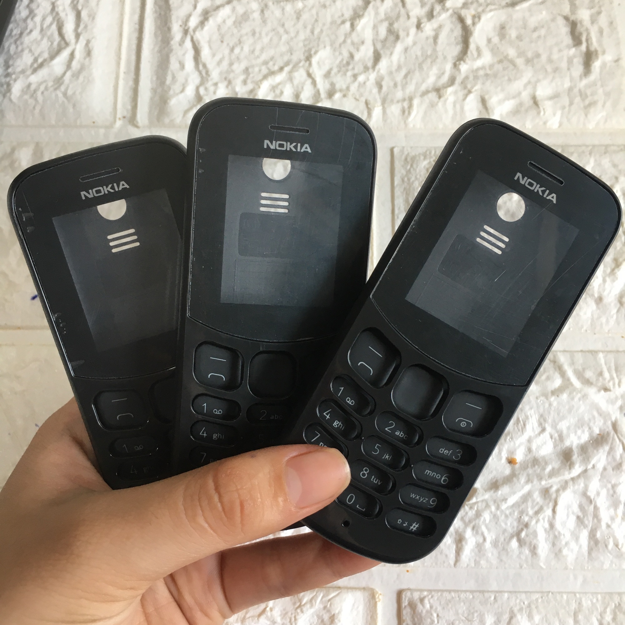 Bộ Vỏ Phím Nokia 130 2017 Zin Hàng Cao Cấp