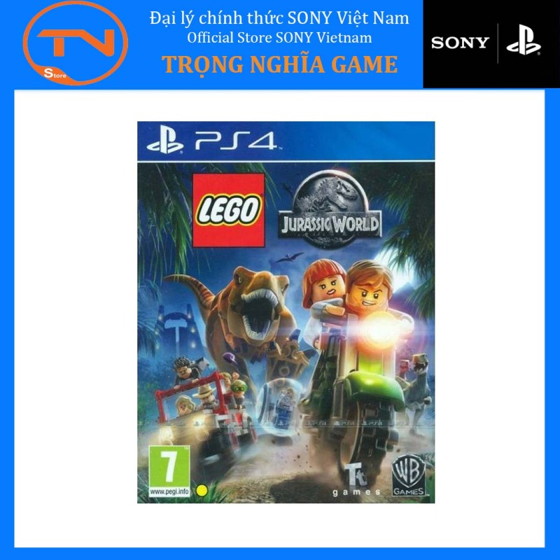 Đĩa game PS4 - Lego Jurassic World