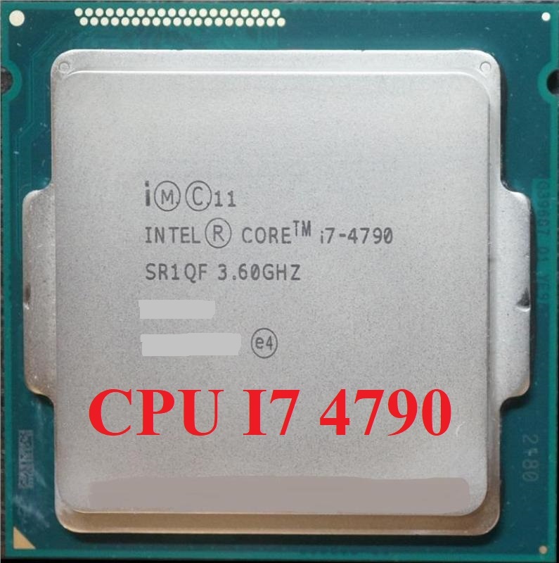 CPU i7 4790 - Bộ vi xử lý core i7 4790 socket 1150 chạy main h81 b85.....