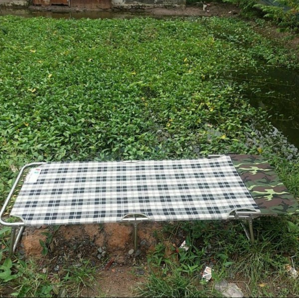 Giường Bố Xếp Lưới Textilen Xếp 70x180cm