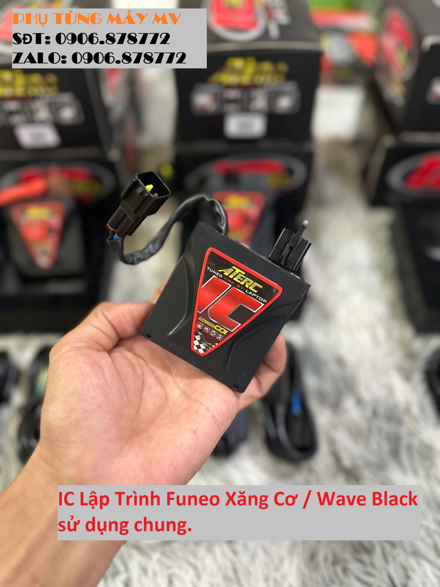 IC Lập Trình ATE V4 cho xe SIRIUS/EX135/WAVE S110/DREAM WAVE