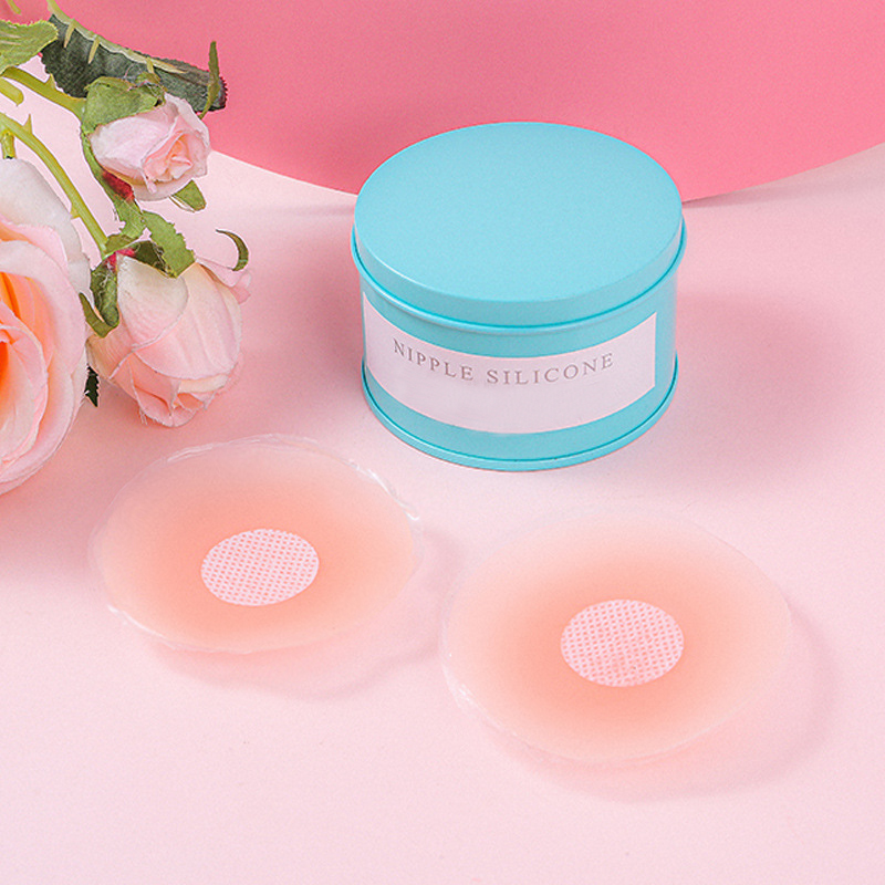 Miếng Dán Ngực Cao Cấp Silicon Siêu Mỏng Bám Dính Tốt 5AM