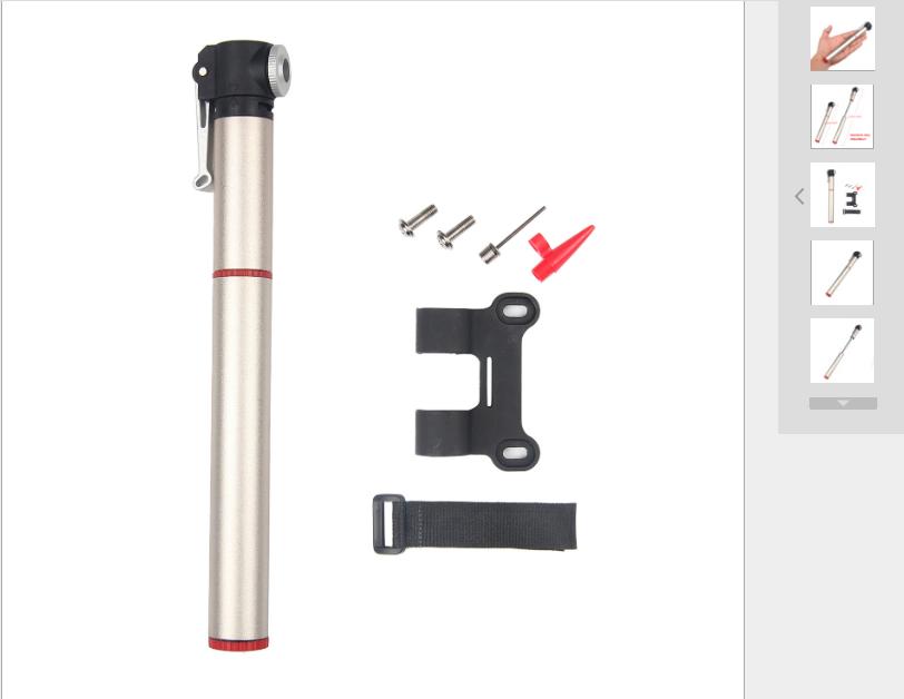 Bơm mini treo xe Horno Bơm xe đạp treo xe