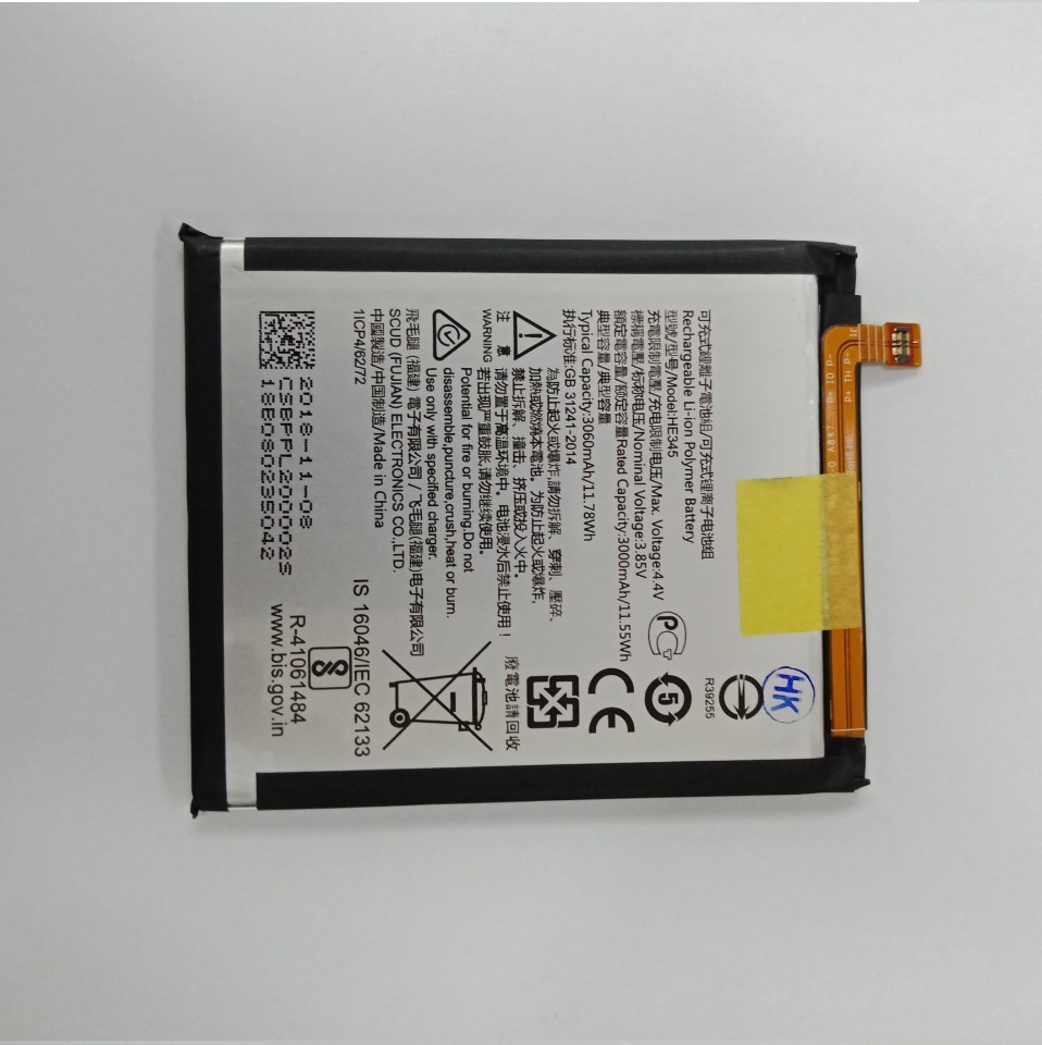 Pin Nokia 6.1 2018 / HE345 / 3000mAh