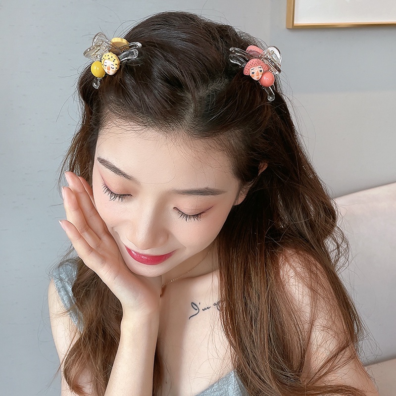 Kẹp tóc , gấp tóc nhỉ icon human ngộ nghĩnh