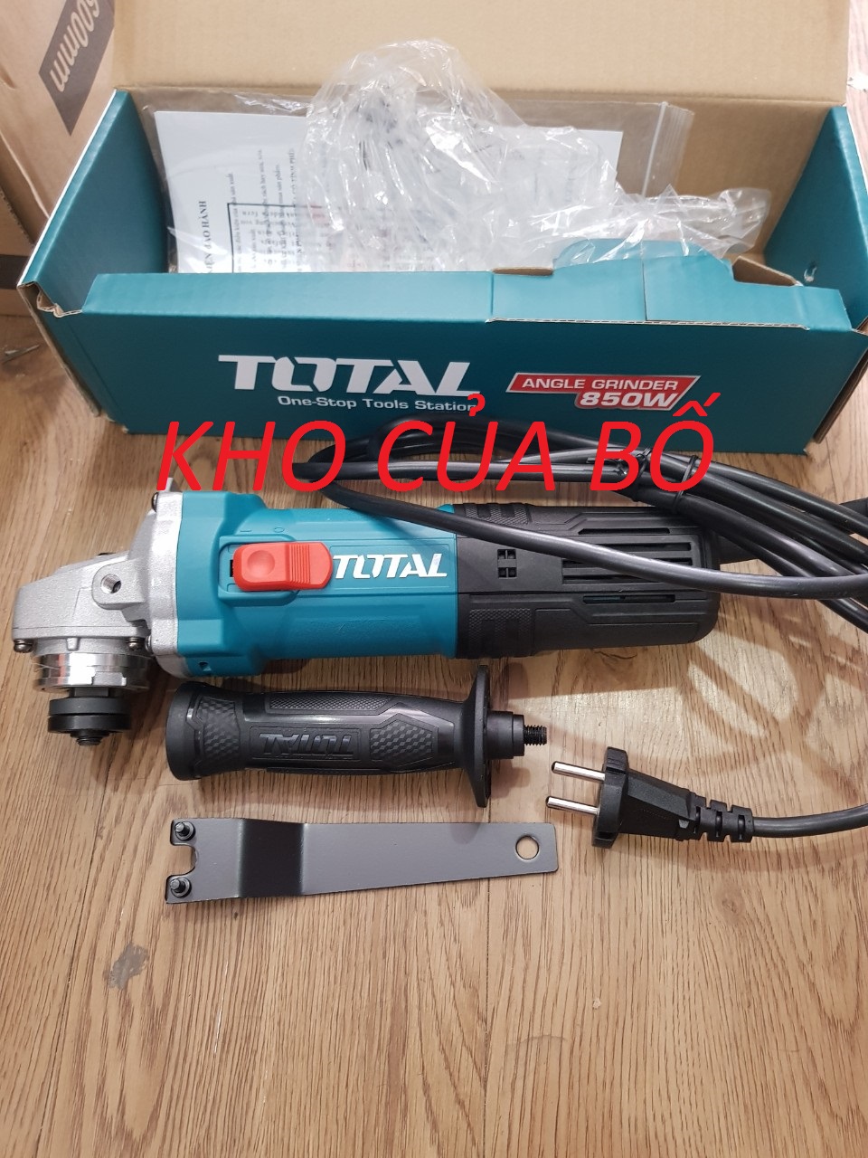100mm máy mài góc điều tốc 850w total tg108100365