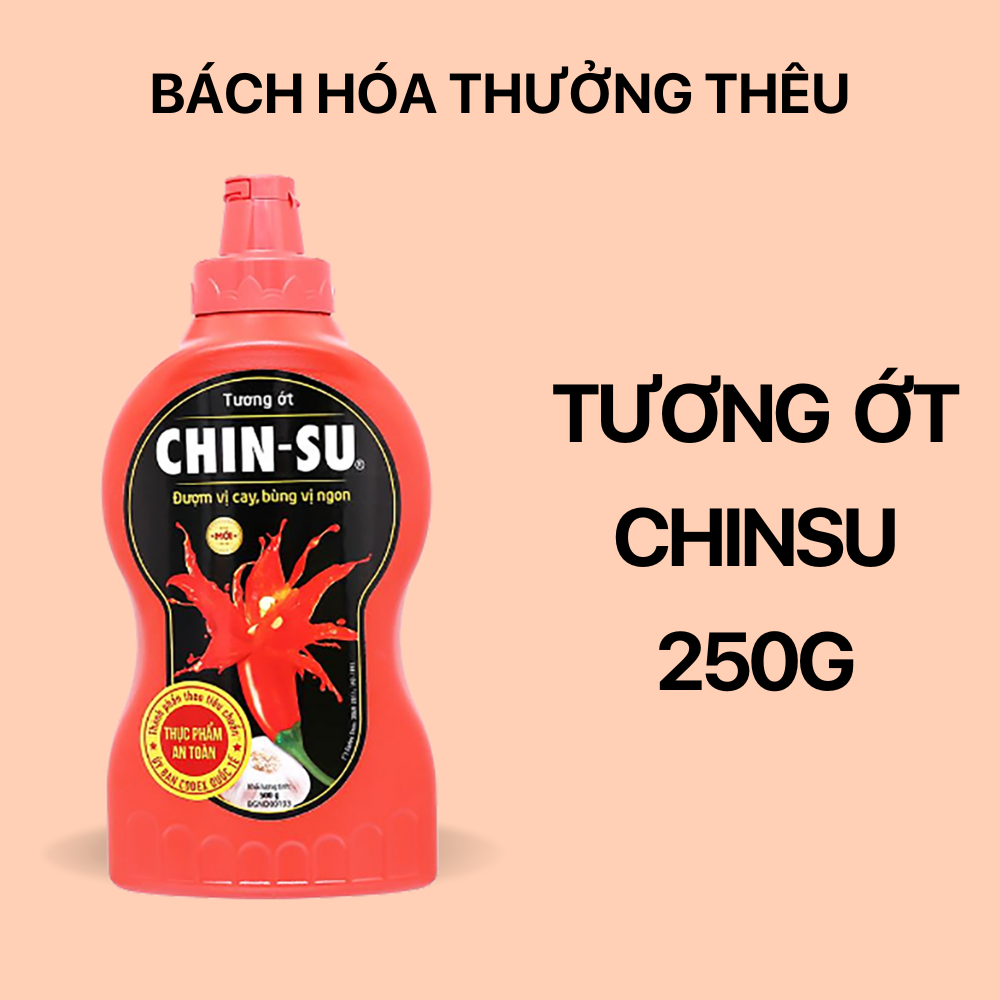 Tương ớt chin-su chai 250g - 500g