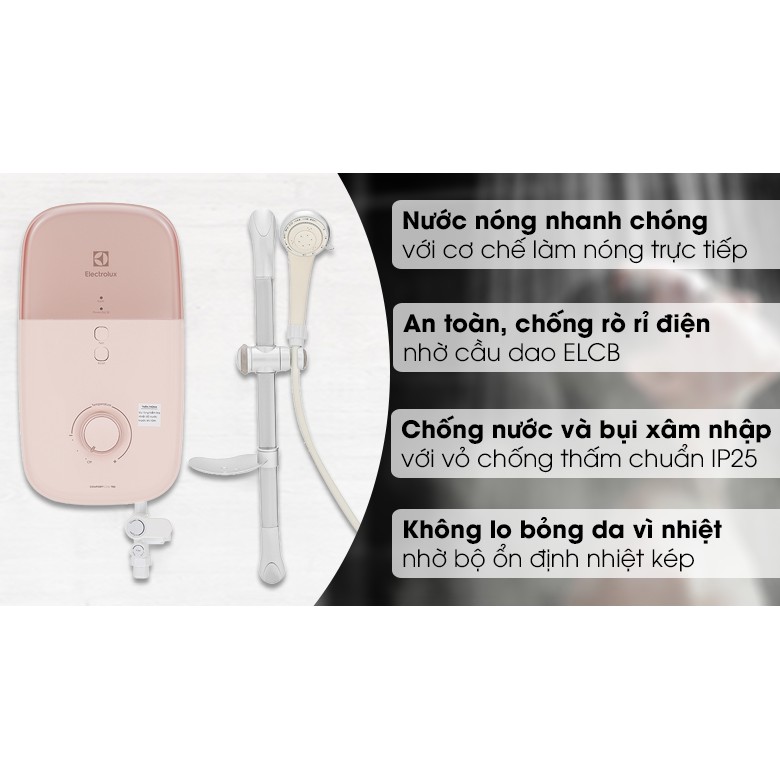 [HCM]Máy nước nóng trực tiếp Electrolux EWE451LB-DPX2 (Miễn phí giao tại HCM-ngoài tỉnh liên hệ shop)