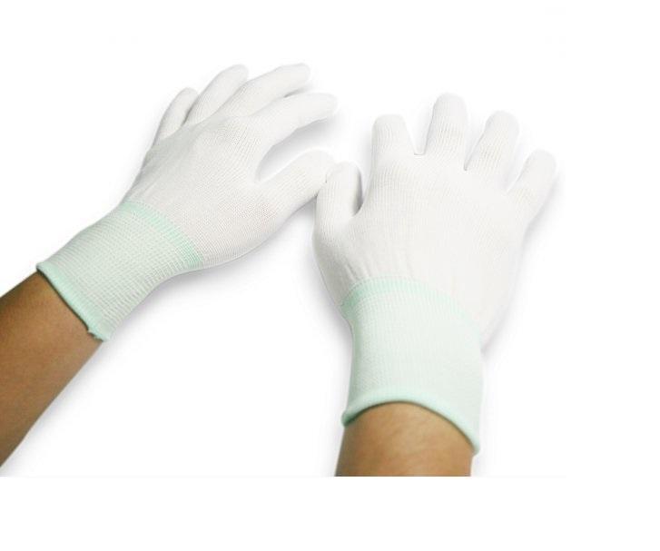 Găng tay phủ PU đầu ngón trắng - Combo 20 đôi