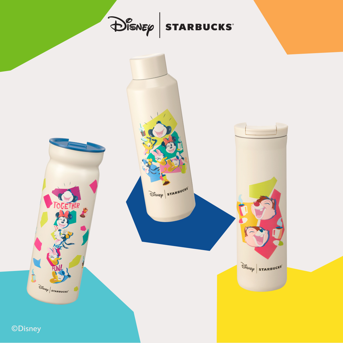 Bình nước Starbucks 16Oz (473ml) SS CHIP AND DALE