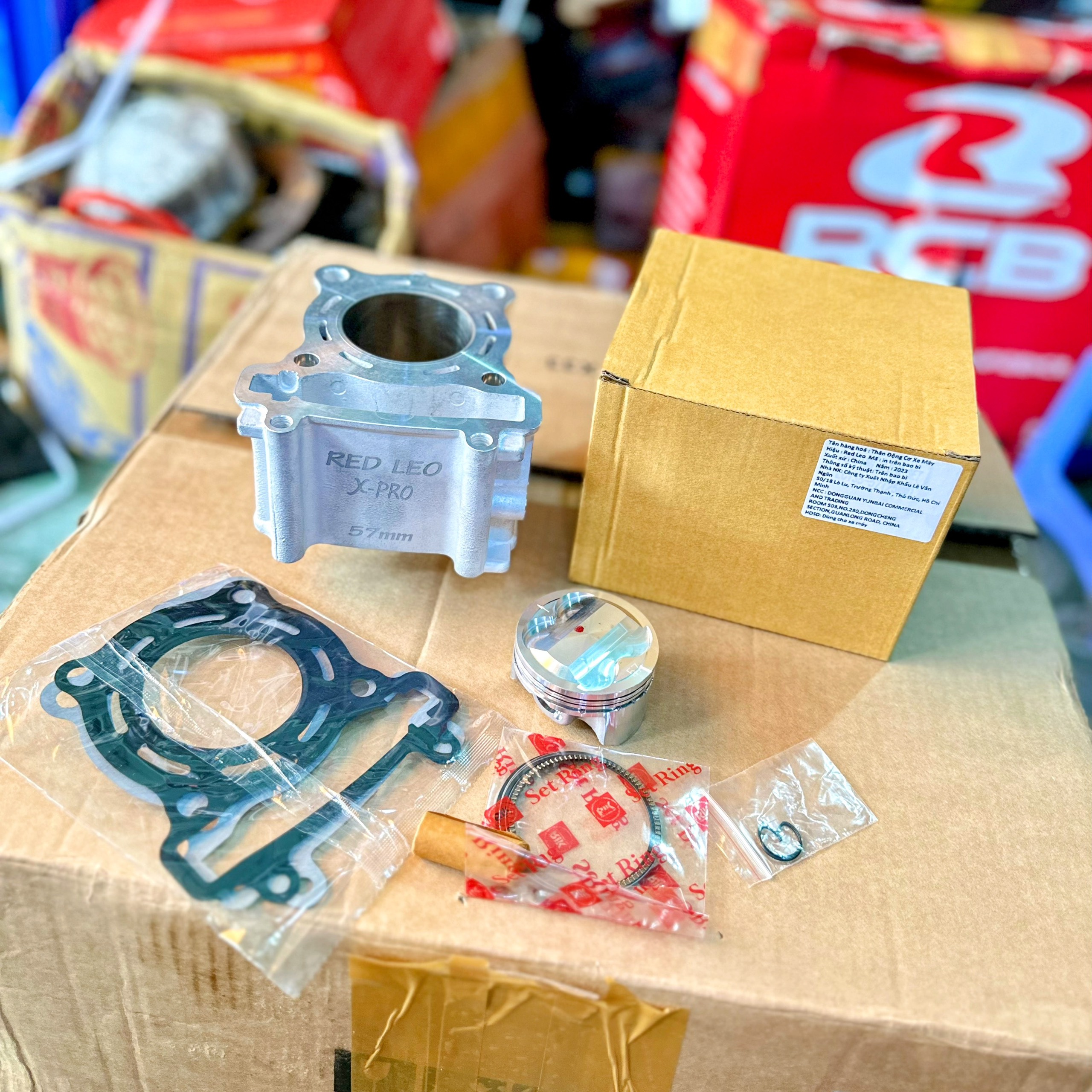 Lòng Kiếng Redleo Exciter 57mm X Pro