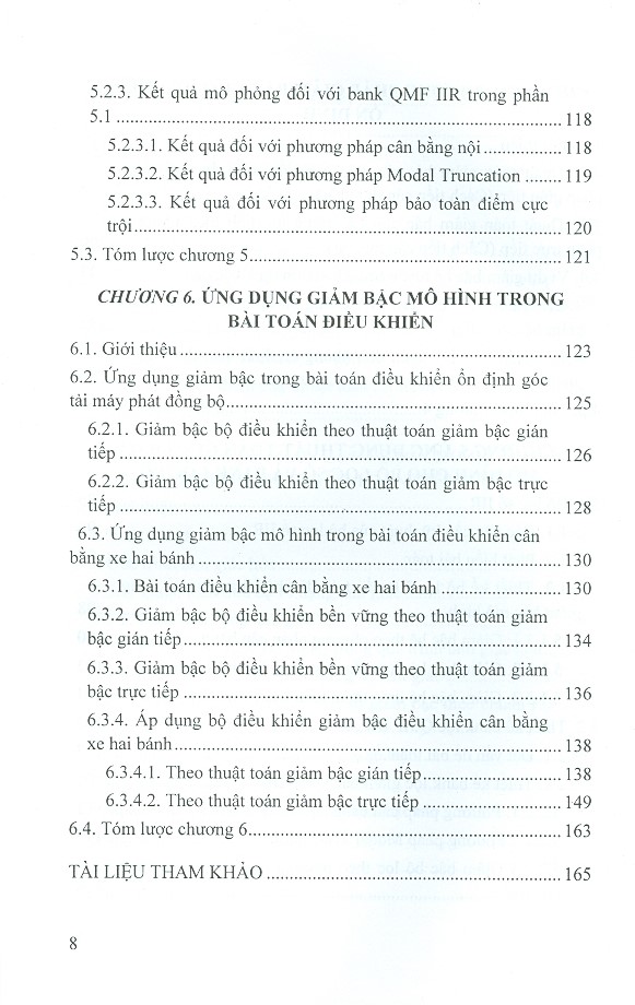 Giảm bậc mô hình và ứng dụng