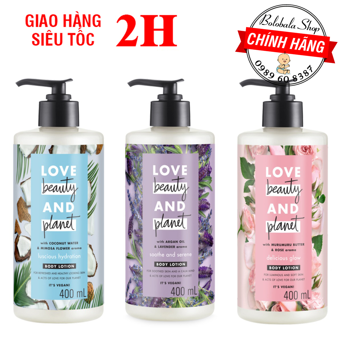 Love Beauty And Planet Giá Tốt T05/2023 | Mua tại 