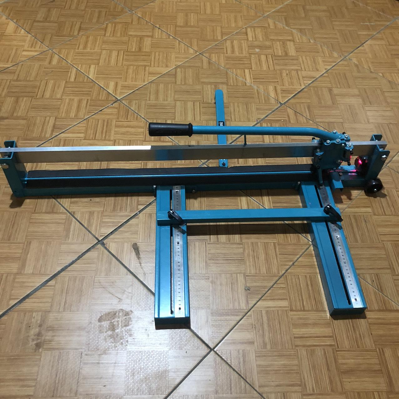 TOPWAY 800MM Máy cắt gạch tay đẩy bản khung thép cao cấp-Tặng kèm lưỡi cắt sơ cua
