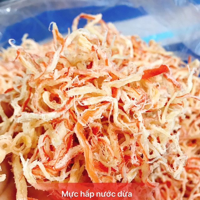 Mực Xé Hấp Nước Dừa 300G (NCFOOD)