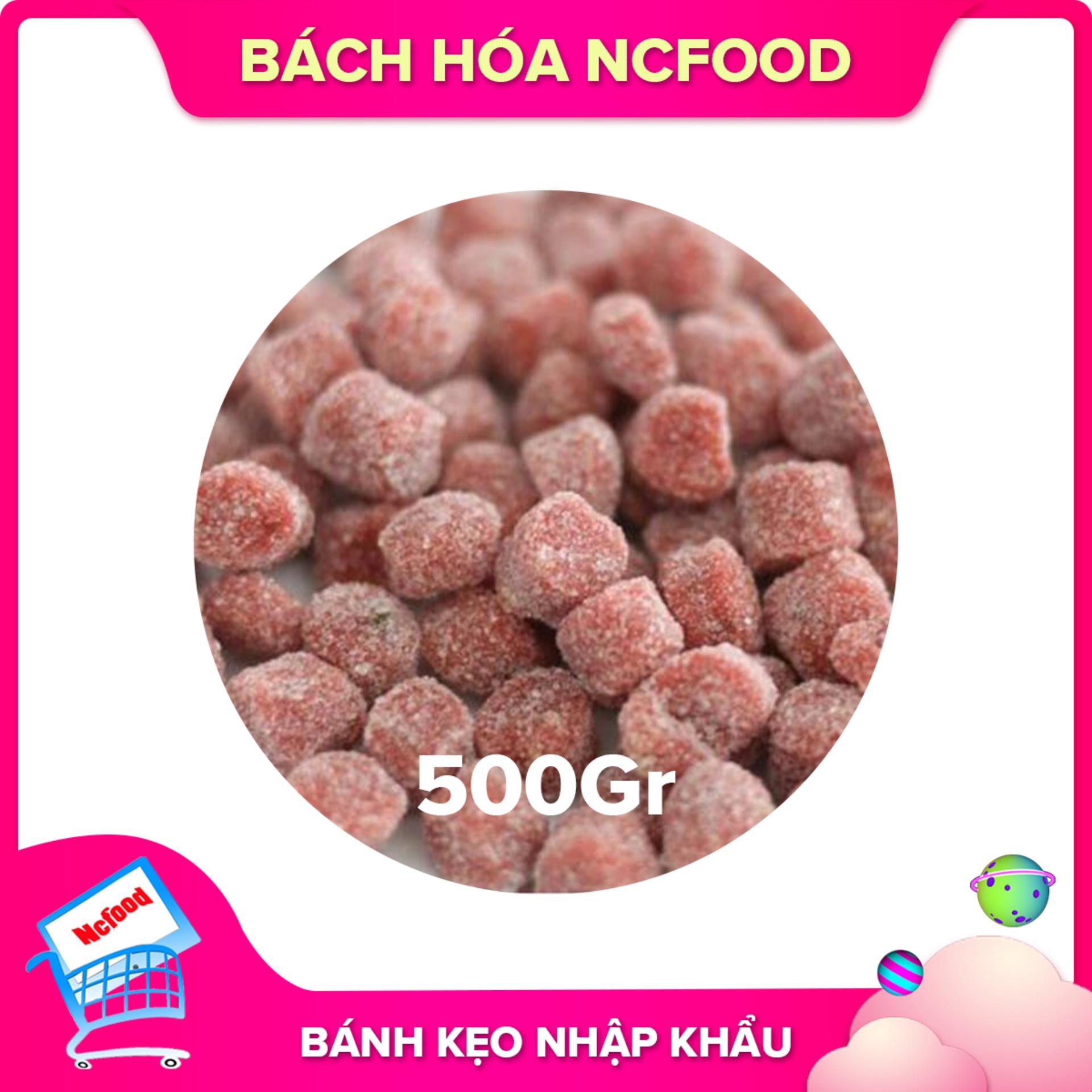 KẸO DÂU TÂY ĐÀ LẠT - 500G (NCFOODVN)