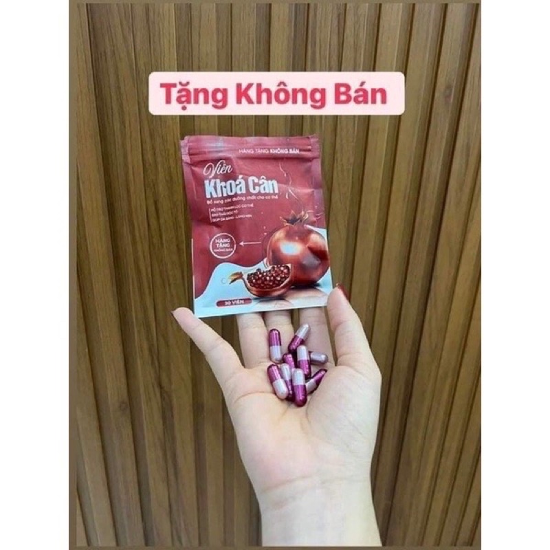 [Liệu trình 15 ngày] Giảm cân Vichi+ Tặng kèm 15v Khoá Cân