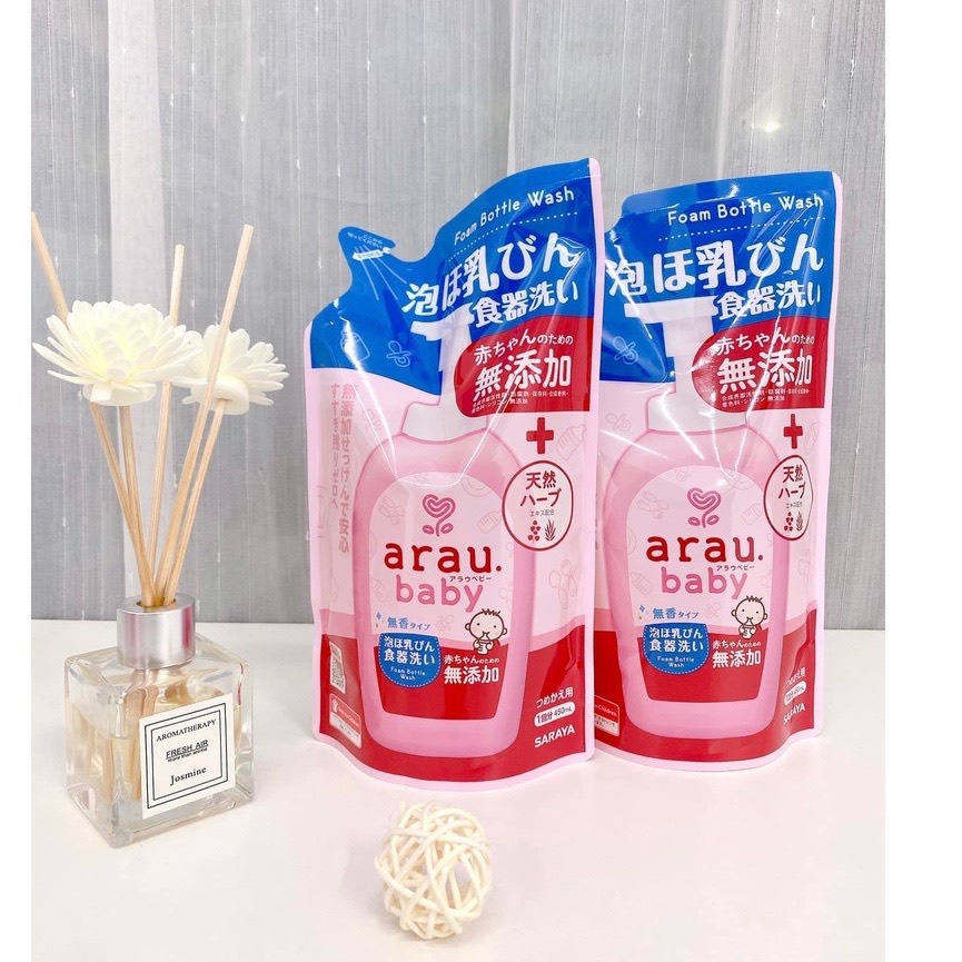 Nước rửa bình Arau baby cho bé - sản phẩm cho bé