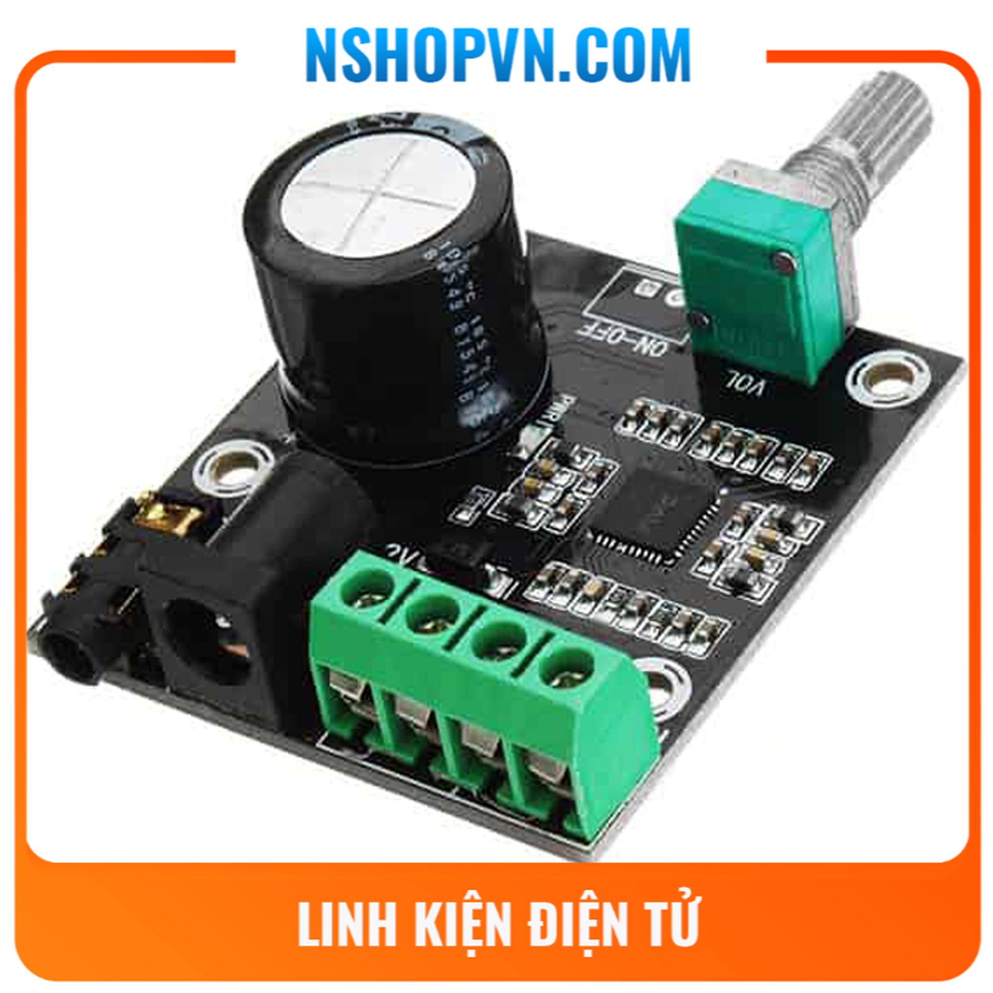 Mạch khuếch đại âm thanh pam8610 15wx2