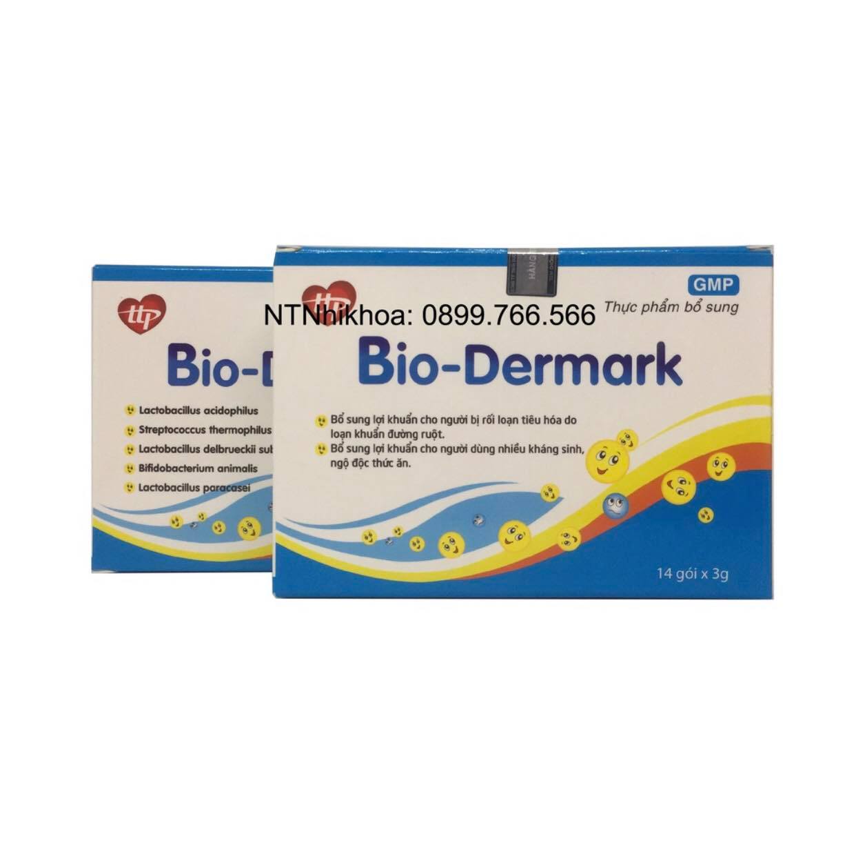 Cốm BIO-DERMARK - Giảm đầy hơi, chướng bụng, khó tiêu