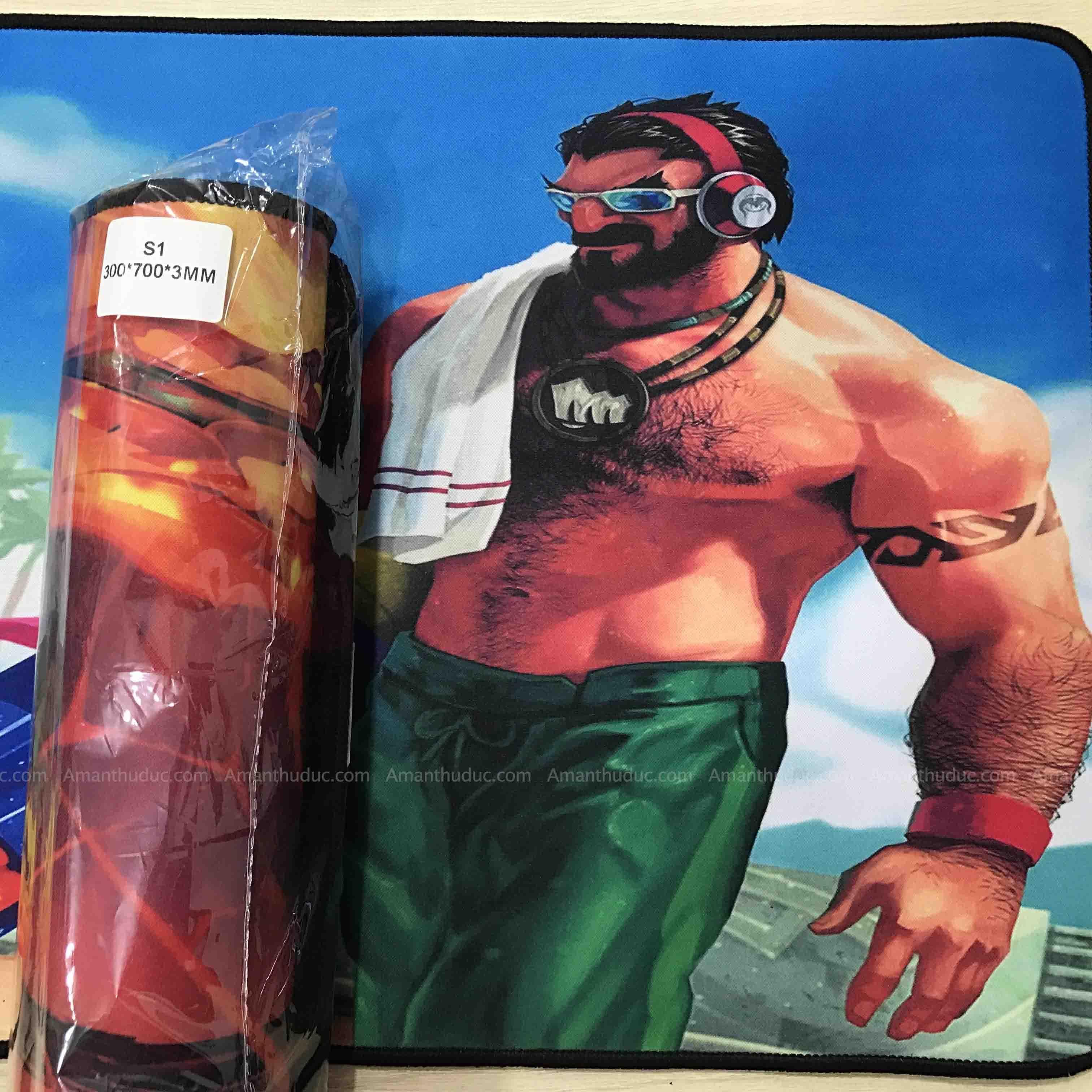 [HCM]Mousepad hình game khổ lớn 30 cm x 70 cm x 2ly