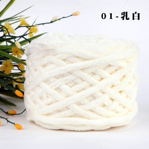 Len nhung đũa, len bông sữa cuộn 50gram