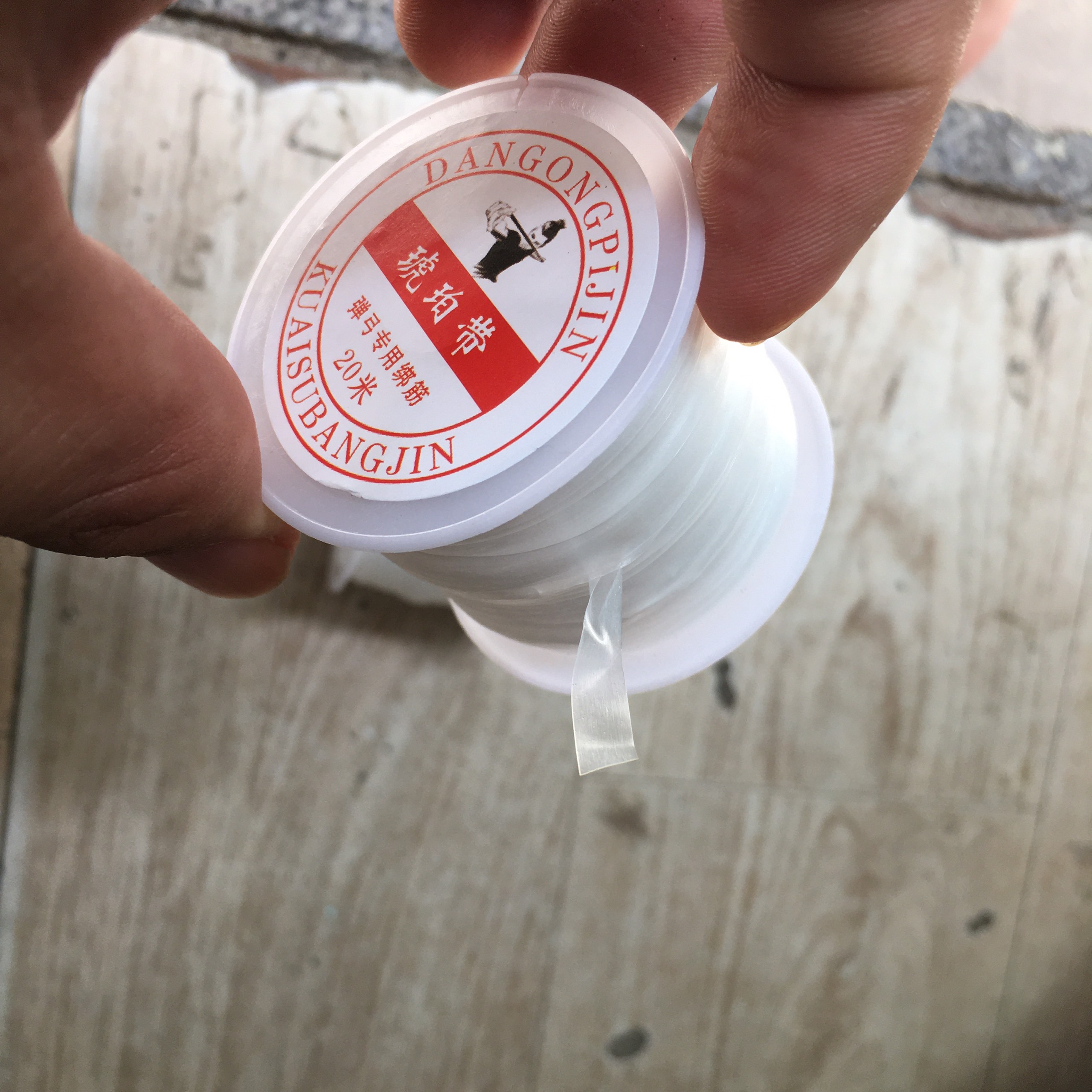 Dây buộc thun,chỉ buộc thun cao su ( cuộn 20m)