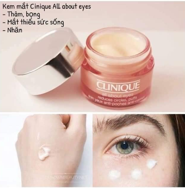 KEM MẮT CLINIQUE 15ml unbox