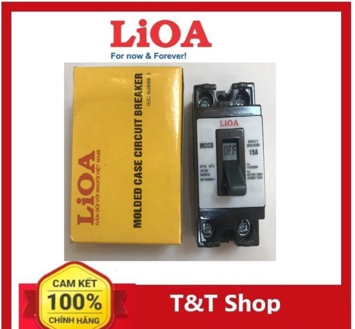 Cầu Dao tự động an toàn (át hộp) 20A Lioa