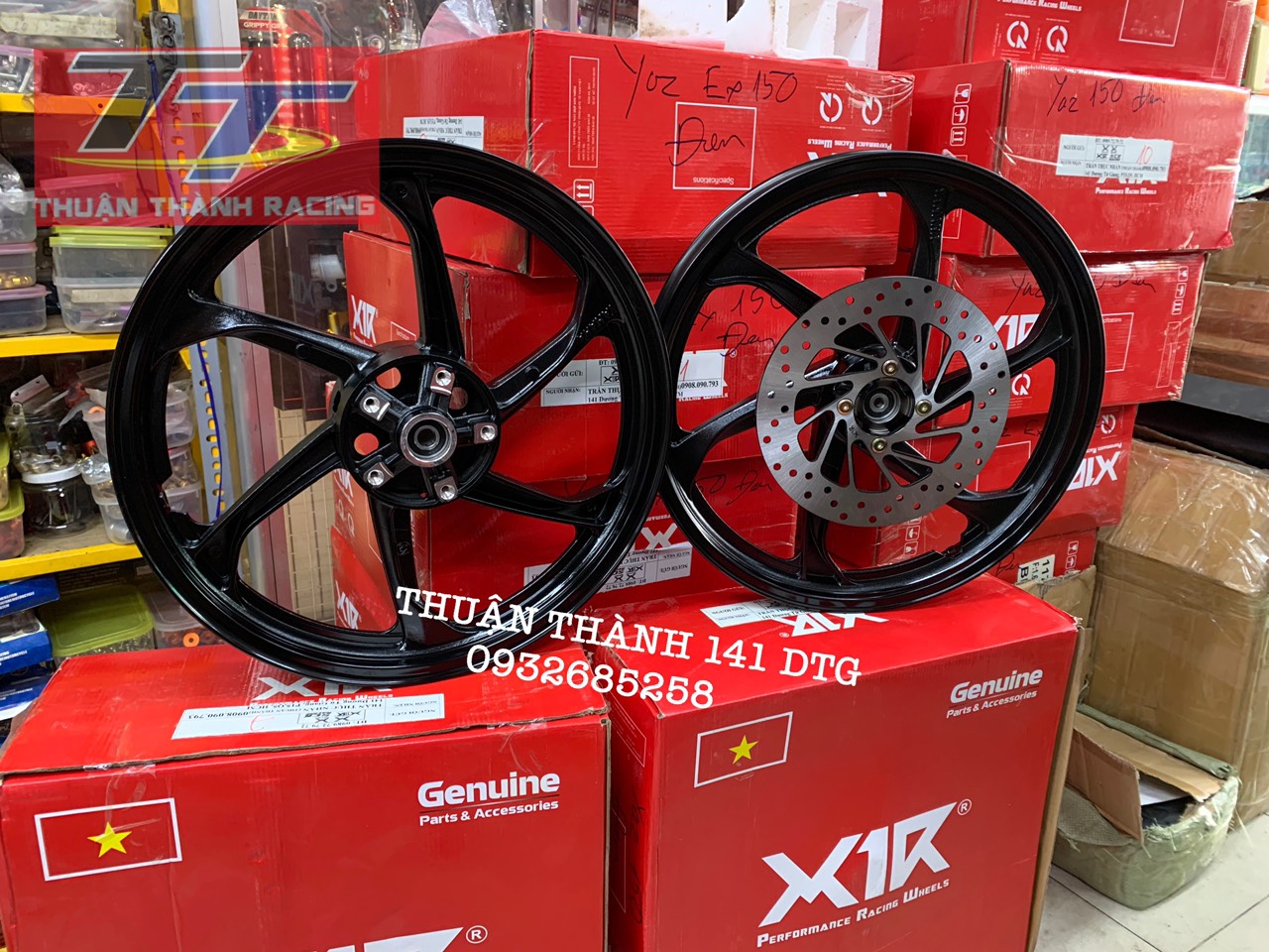 MÂM KIỂU YAZ GẮNG EX150 / LC150 - TẶNG KÈM DĨA TRƯỚC