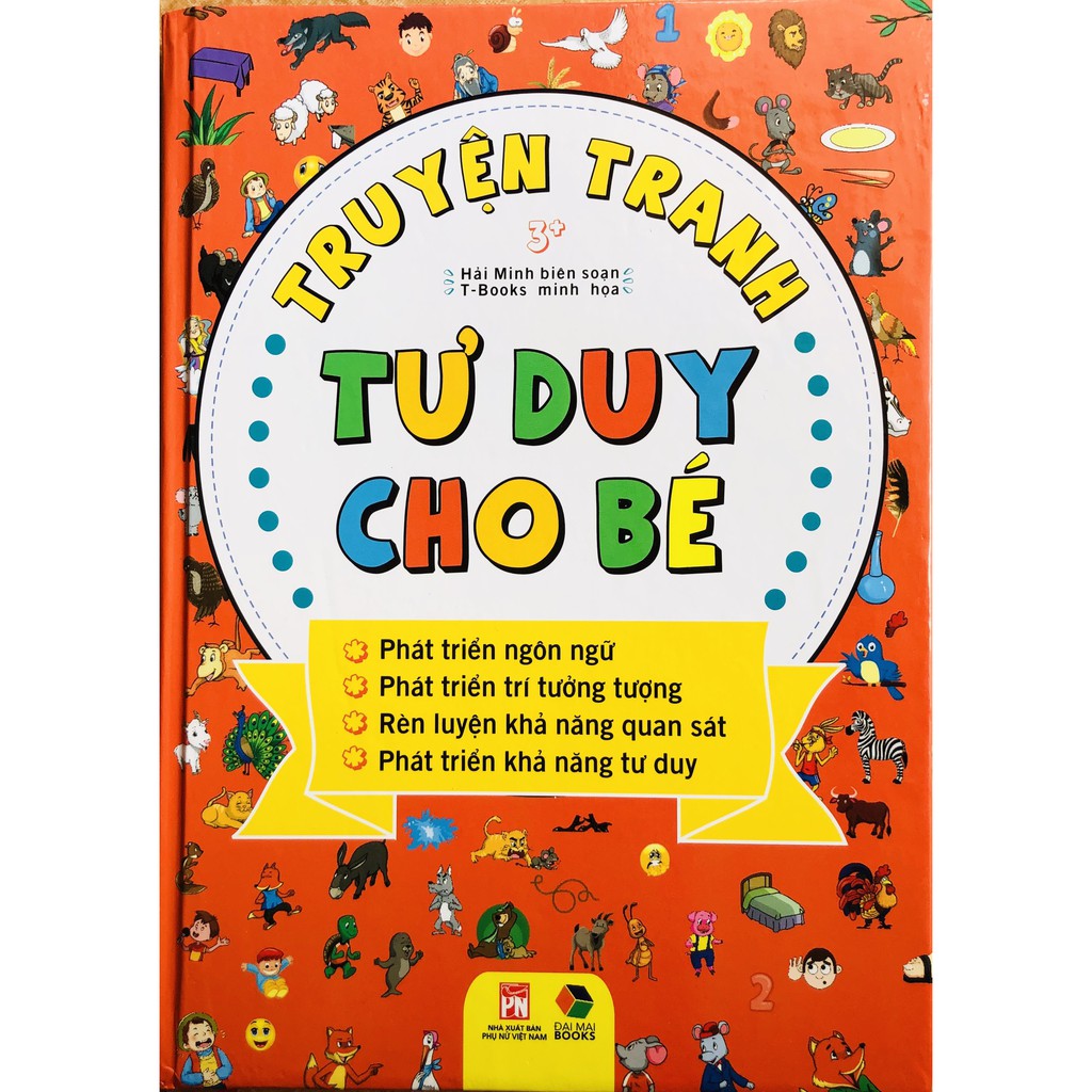 Sách - truyện tranh tư duy cho bé