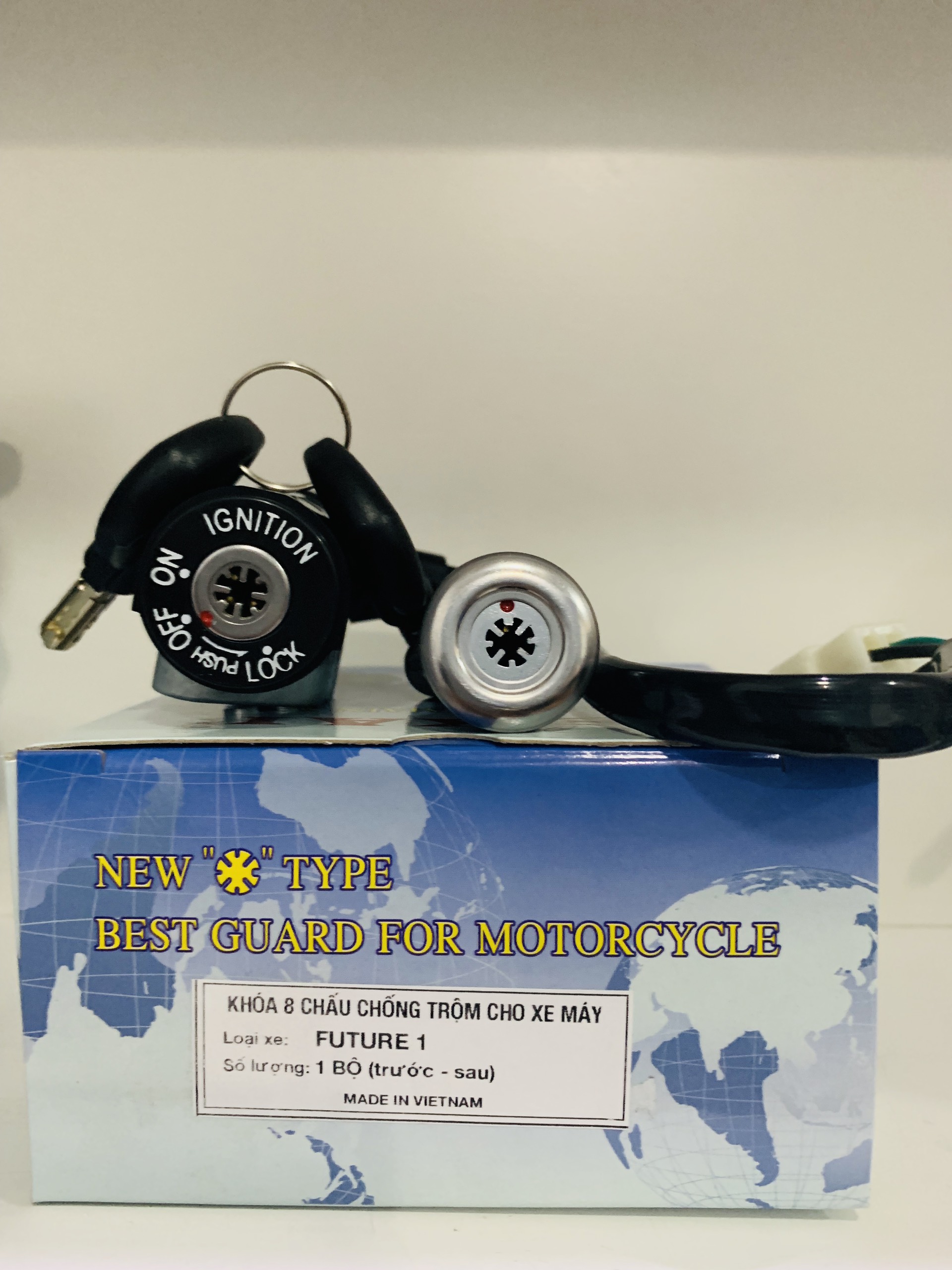Khóa 8 cạnh  - Cho xe Future 1