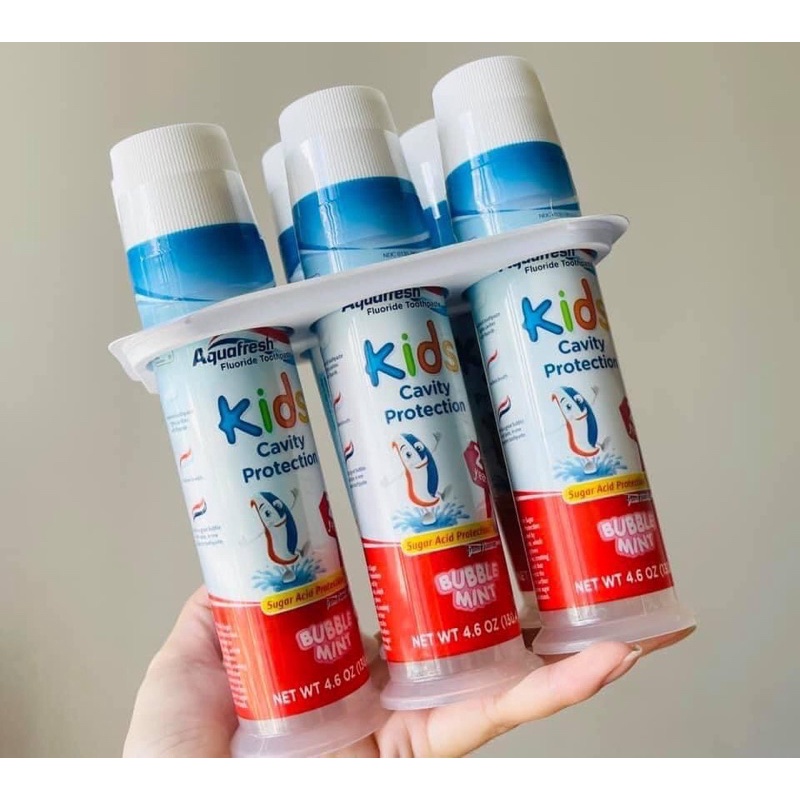 Kem đánh răng Aquafresh Kids Cavity Protection 130g
