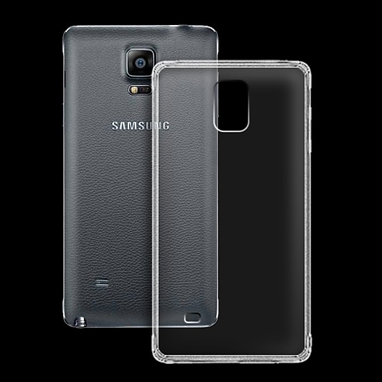 Ốp lưng dẻo trong cho Samsung Galaxy note4 (Loại đẹp, chống bẩn)