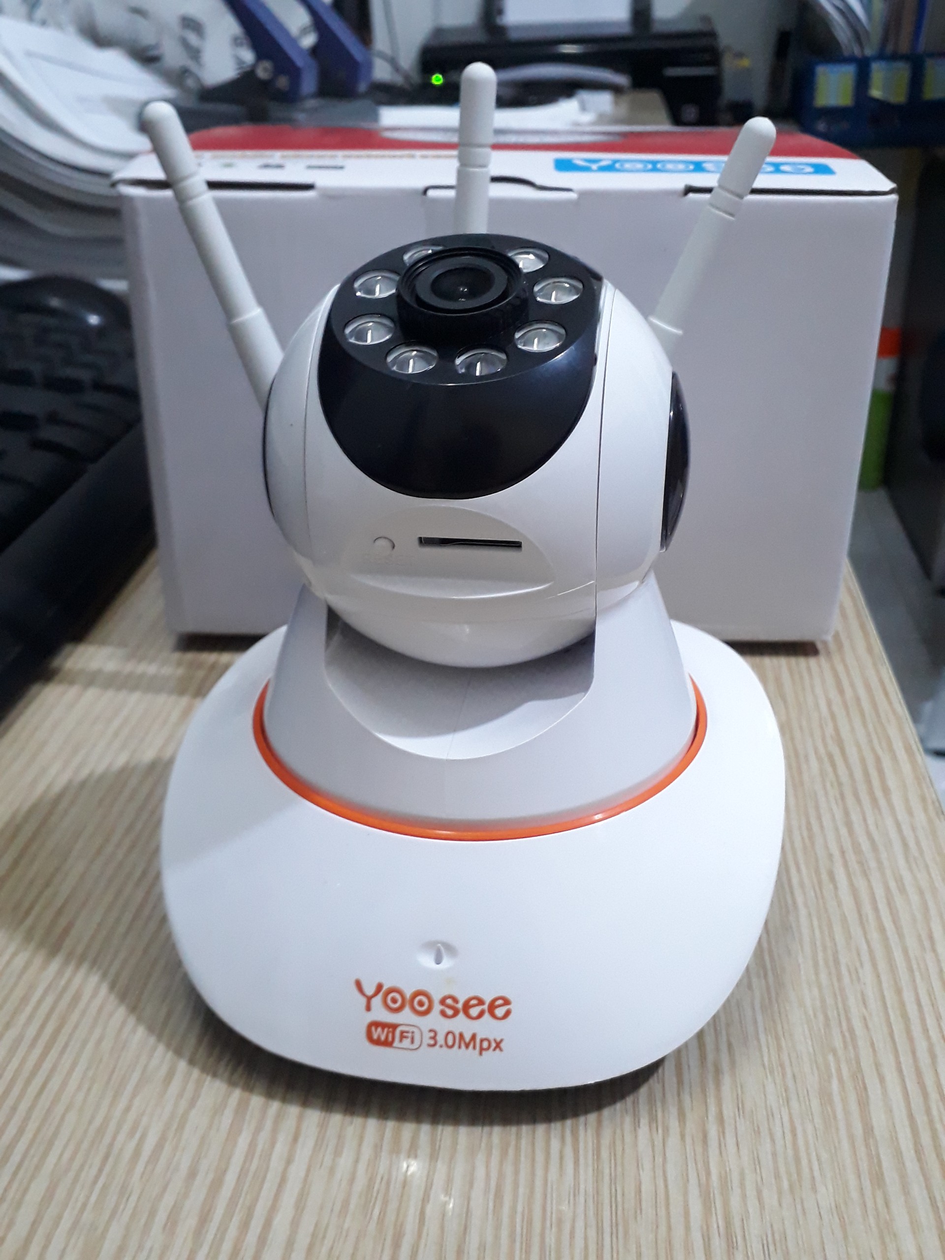 Camera Yoosee 3 Râu 8Led - Full HD - Xem Đêm Có Màu