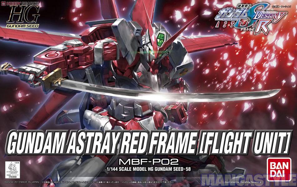 Mô Hình HG Gundam Seed Gundam Astray Red Frame (Flight Unit)