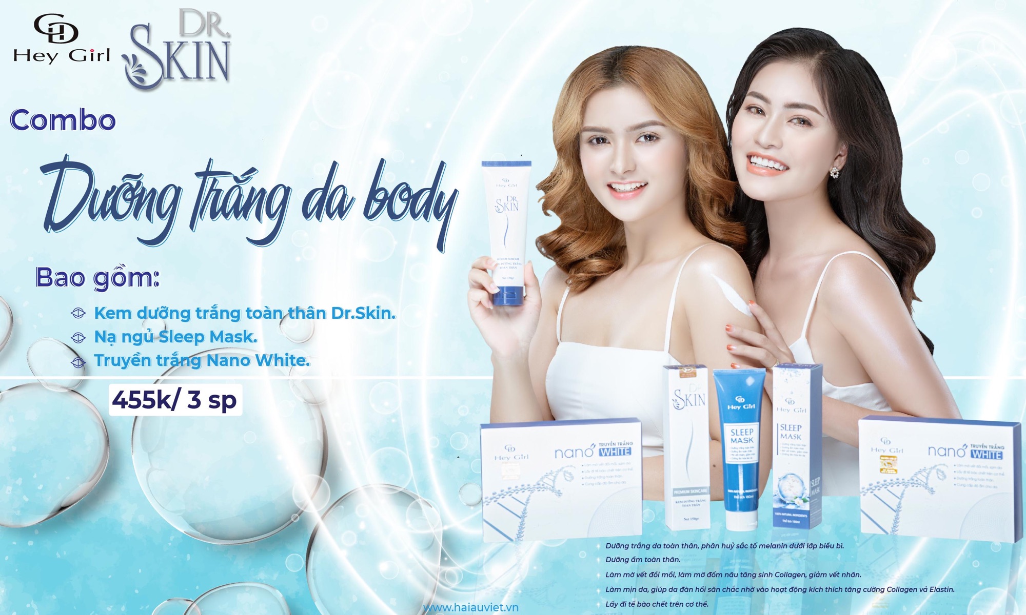 Kem Body DR Skin