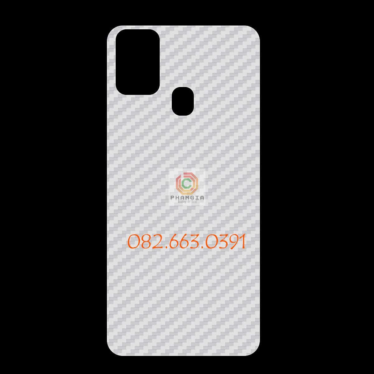 Miếng dán mặt lưng skin carbon Samsung Galaxy M31
