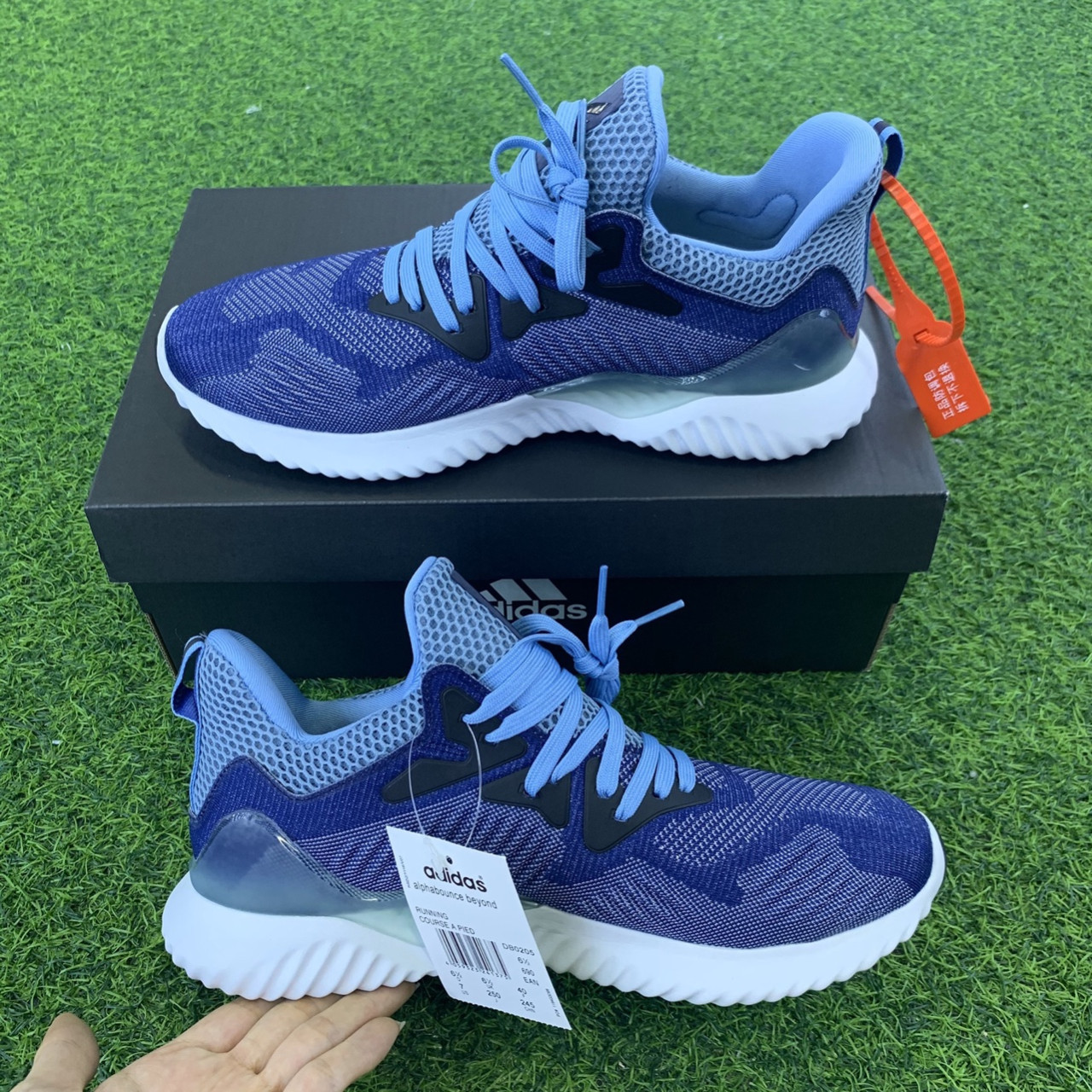 [VIDEO ẢNH+HỘP BẢO VỆ] giầy thể thao Alphabounce beyond xanh thời trang nam nữ