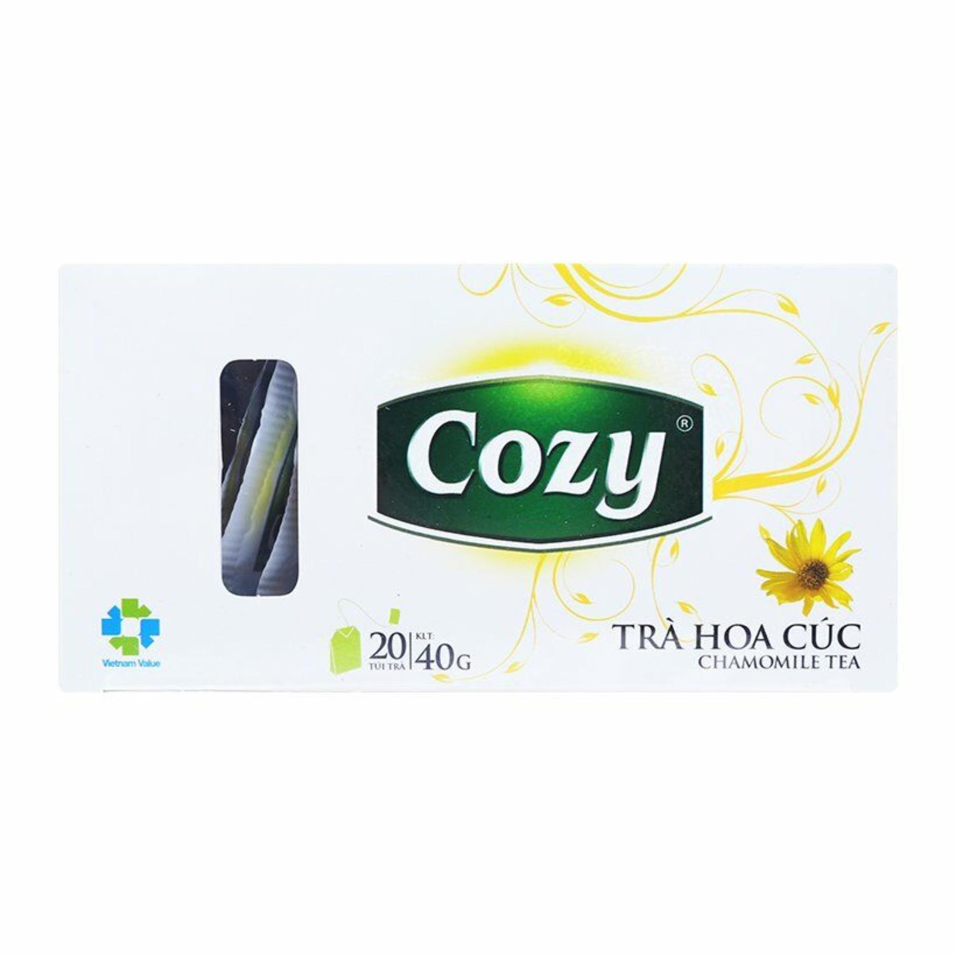 Trà túi lọc cozy hoa cúc 40g (20 gói x 2g)