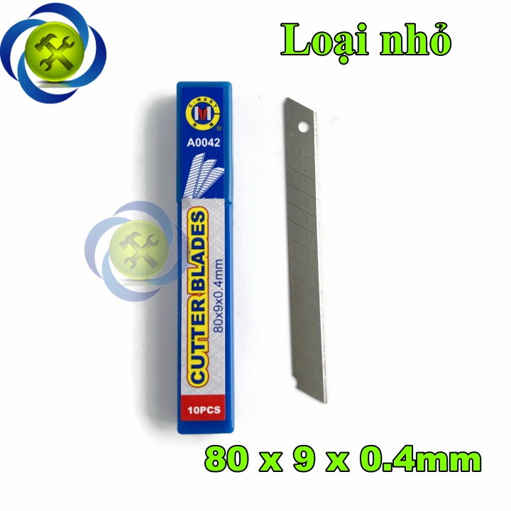 Lưỡi dao rọc giấy c-mart a0042 80x90x0.4mm